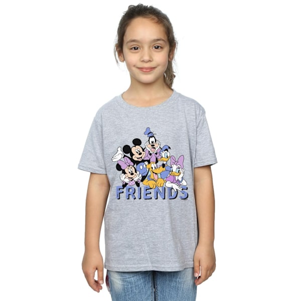 Disney Girls Classic Friends Bomull T-shirt 3-4 år Sports Grå Sports Grey 3-4 Years