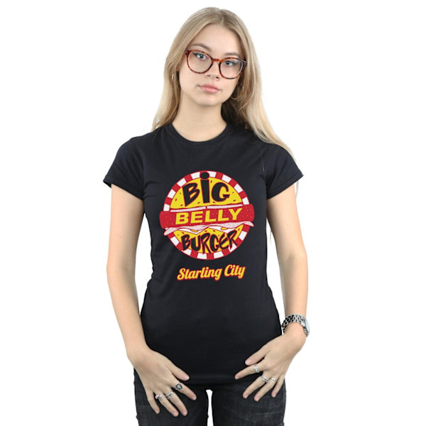 DC Comics Dam/Kvinnor Arrow Big Belly Burger Logo Bomull T-Shirt Black S