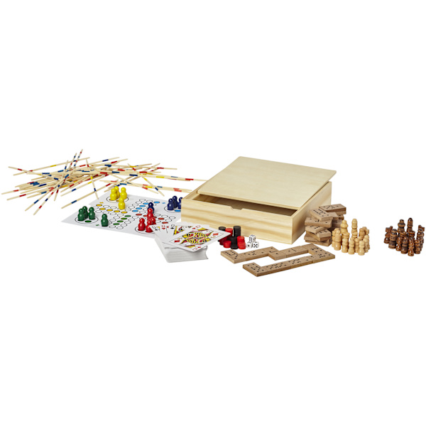 Bullet Monte Carlo Multi Game Set 17 x 17 x 4.1 cm Trä Wood 17 x 17 x 4.1 cm