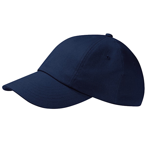 Beechfield Unisex Lågprofilerad Tung Bomullsborrkeps / Huvudbonad French Navy One Size