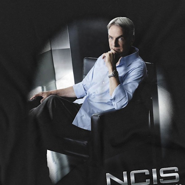 NCIS Herr Gibbs T-Shirt M Svart Black M