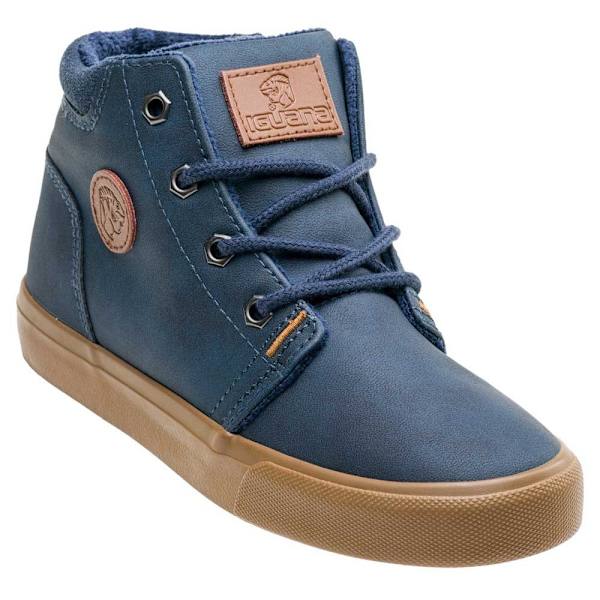 Iguana Hastin Mid Cut Casual Skor för Barn/Barn 1 UK Marin/Kamel Navy/Camel 1 UK