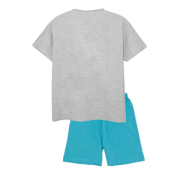 Minions Boys Mayhem Short Pyjama Set 5-6 år Grå/Blå/Gul Grey/Blue/Yellow 5-6 Years
