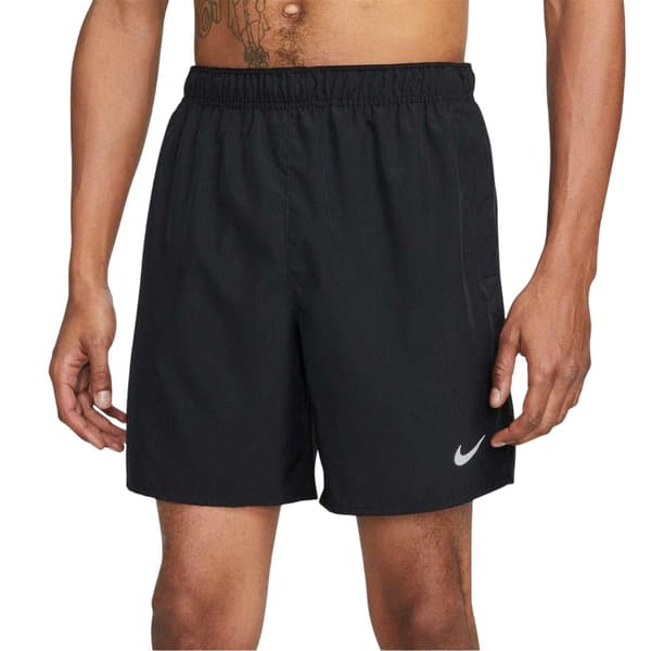 Nike Herr Challenger Lätta Shorts med Avslappnad Passform M Svart/Ref Black/Reflective Silver M