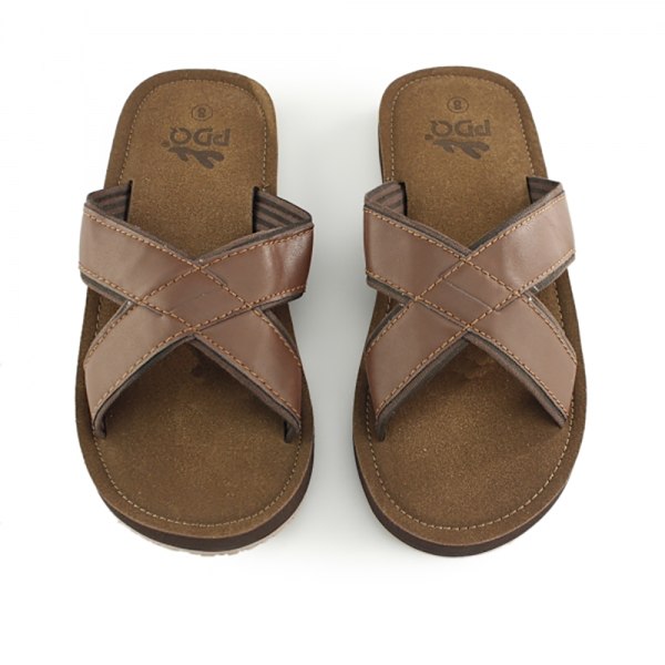 PDQ Herr Lättvikt Crossover Mule Sandaler 10 UK Brun Brown 10 UK