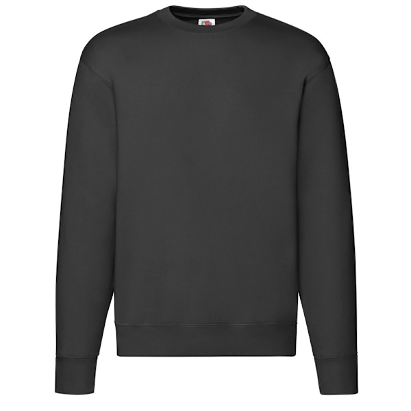 Fruit of the Loom Premium Set-in Sweatshirt M Svart Black M