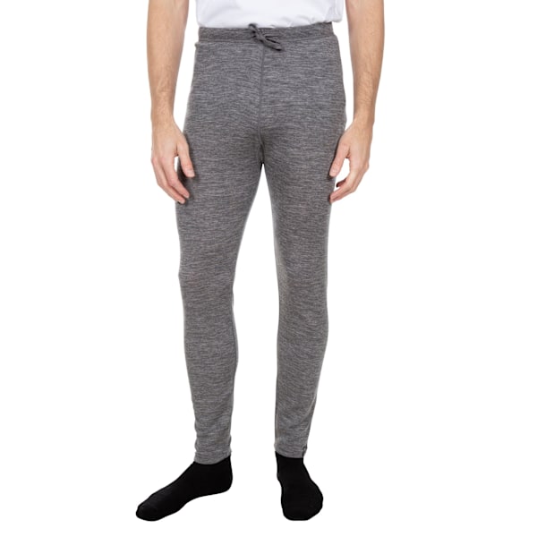 Trespass Mens Fitchner Merino Base Layer Byxor XS Mörkgrå Dark Grey Marl XS
