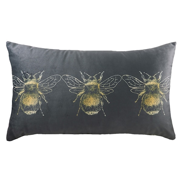 Evans Lichfield Bee Kuddfodral 30cm x 50cm Grå Grey 30cm x 50cm