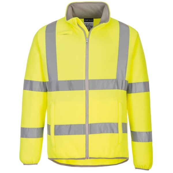 Portwest Unisex Vuxen Eco Vänlig Fleece Jacka 4XL Gul Yellow 4XL