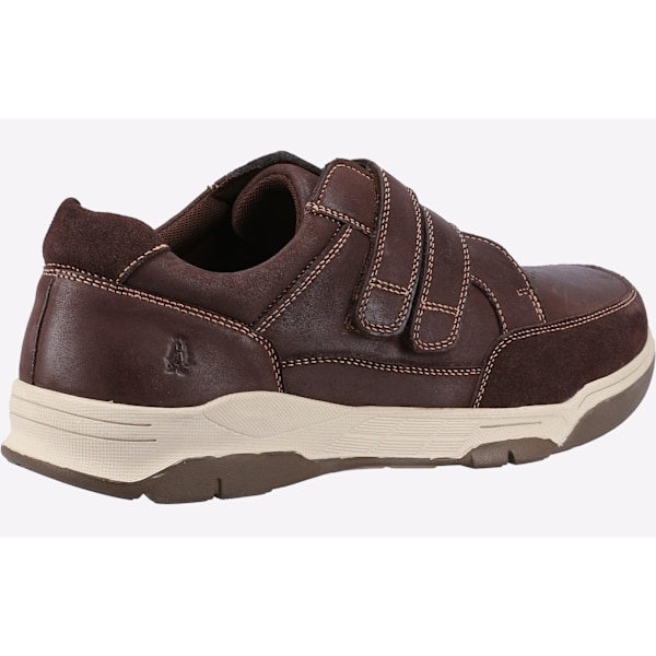 Hush Puppies Fabian Läder Dubbel Remskor 8 UK Brun Brown 8 UK