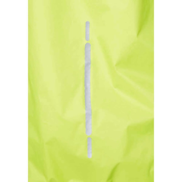 Trespass Retract Hi-Vis Packaway Vattentät Jacka för Herr. S Hi V Hi Visibility Yellow S