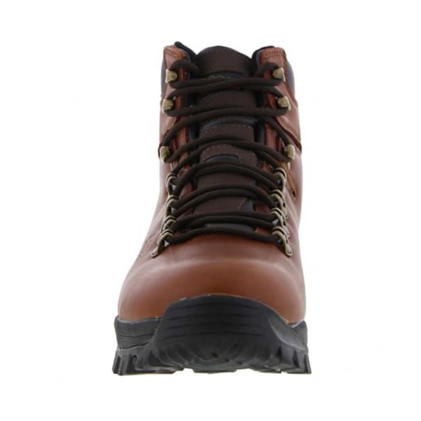 Johnscliffe Canyon Superlätta Vandringskängor i Läder för Män, Storlek 12 UK C Conker Brown 12 UK
