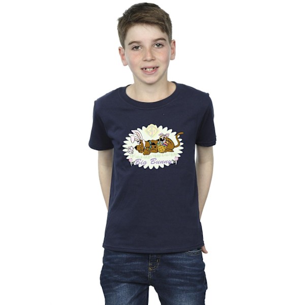 Scooby Doo Boys Big Bunny T-shirt 5-6 år Marinblå Navy Blue 5-6 Years