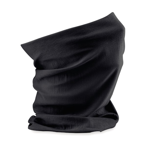 Beechfield Återvunnen Snood En Storlek Svart Black One Size