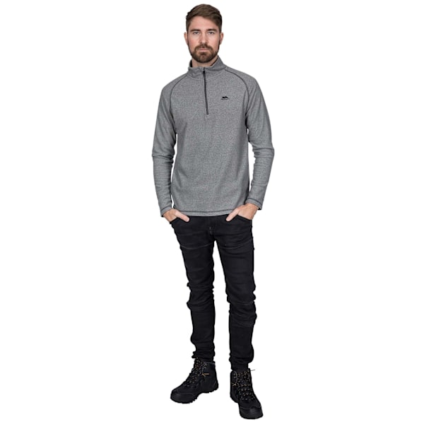 Trespass Mens Keynote Fleece Top S Svart Black S