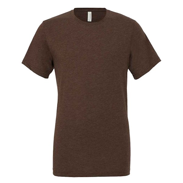 Bella + Canvas Unisex Tri-Blend T-shirt XS Brun Brown XS