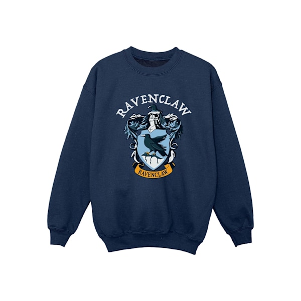 Harry Potter Flickor Ravenclaw Sweatshirt 3-4 År Marinblå Navy Blue 3-4 Years