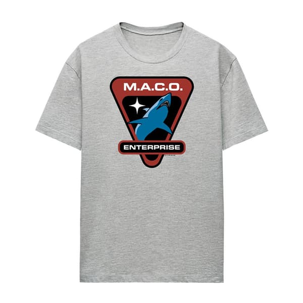 Star Trek Dam/Dam MACO Patch T-shirt M Athletic Heather Athletic Heather M