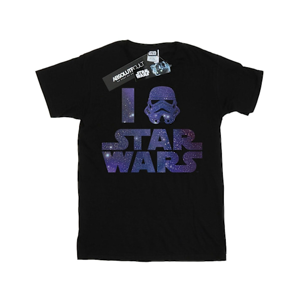 Star Wars Boys I Love Star Wars T-shirt 9-11 år Svart Black 9-11 Years