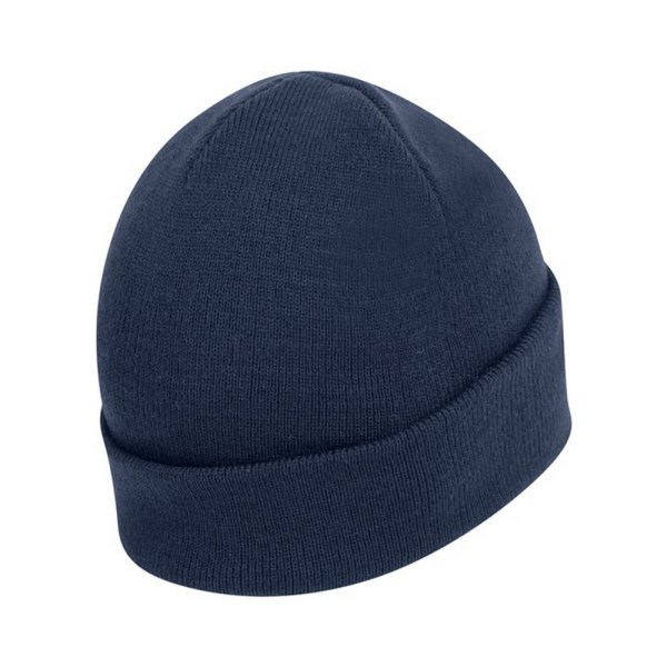 Absolute Apparel Stickad Turn Up Ski Hat One Size Marinblå Navy One Size