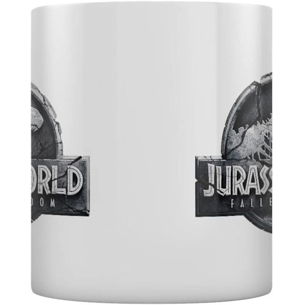 Jurassic World Logomugg En Storlek Vit/Grå White/Grey One Size