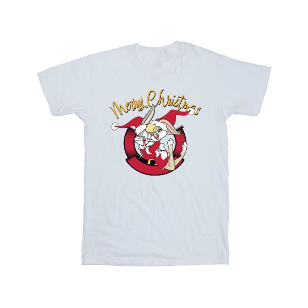 Looney Tunes Boys Lola Merry Christmas T-shirt 5-6 år Vit White 5-6 Years