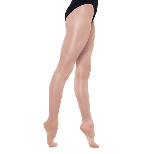 Silky Girls Dance Shimmer Stirrup Tights (1 par) 7-9 år Lig Light Toast 7-9 Years