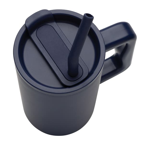 XD Collection Cube Återvunnen Rostfritt Stål 800ml Resemugg På Navy One Size