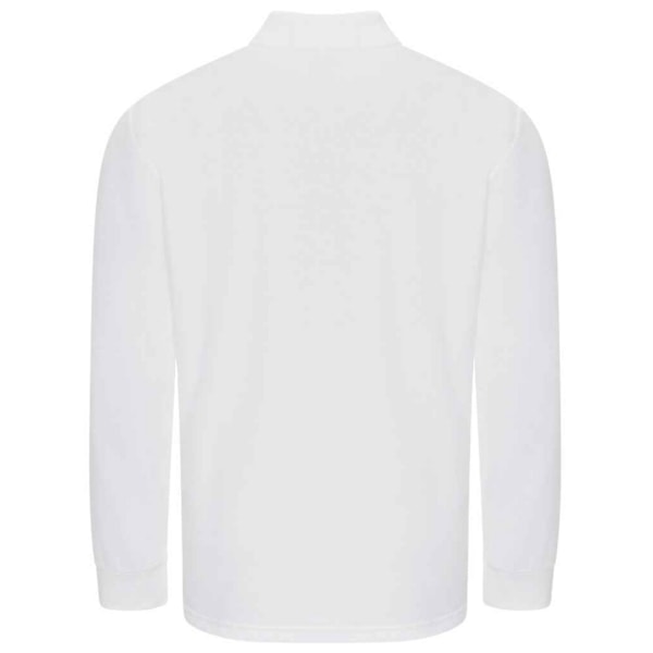 PRO RTX Herr Pro Piqué Långärmad Poloshirt S Vit White S