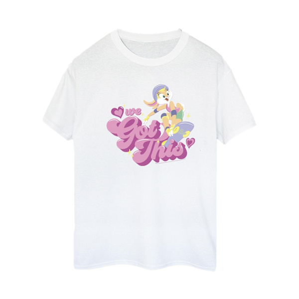 Looney Tunes Dam/Damer Lola We Got This Skate Bomull Pojkvän White M
