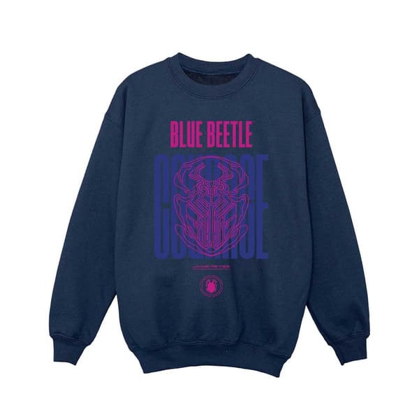 Blue Beetle Flickor Mod Tröja 12-13 År Marinblå Navy Blue 12-13 Years