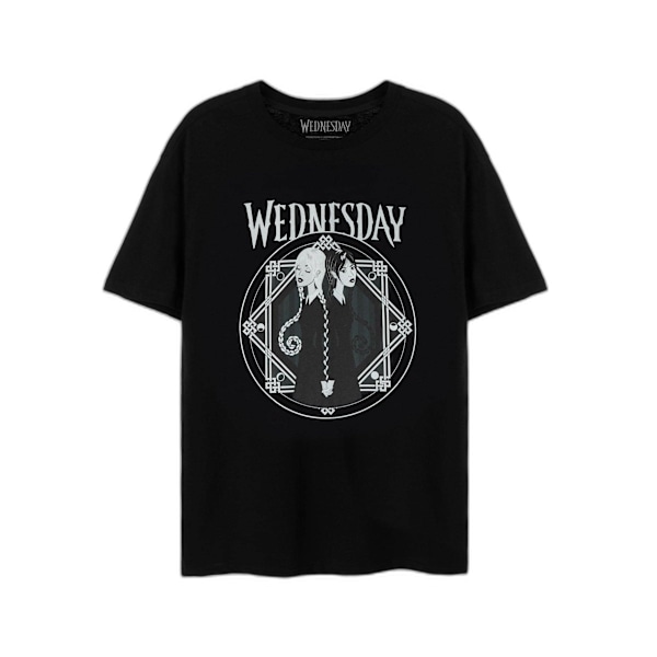 Wednesday Dam/Dam Back To Back T-Shirt M Svart Black M