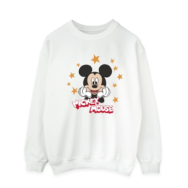 Disney Mickey Mouse Stars Sweatshirt S Vit för män White S