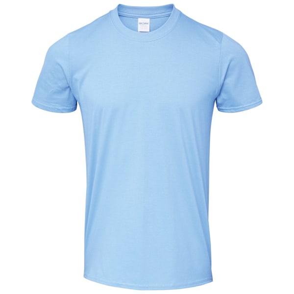 Gildan Herr SoftStyle Ringspun T-shirt 3XL Carolina Blå Carolina Blue 3XL