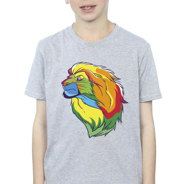 Disney Boys The Lion King Colours T-shirt 12-13 år Sports Grå Sports Grey 12-13 Years