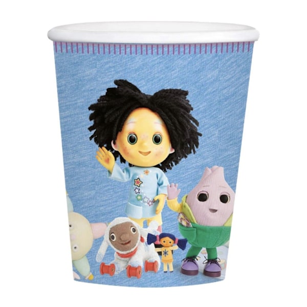Moon And Me Pappersmuggar (8-pack) En Storlek Flerfärgad Multicoloured One Size