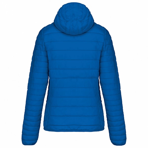 Kariban Dam/Dam Lättviktshuva Vadderad Jacka 18 UK Li Light Royal Blue 18 UK