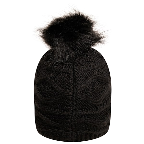 Dare 2B Damernas Remind II Bobble Beanie, One Size, Svart Black One Size