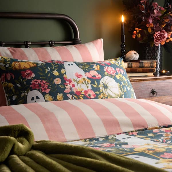 Furn Bootanical Vändbart Påslakanset Dubbel Multi Multicoloured Double