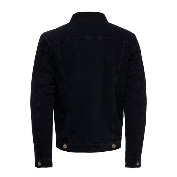 So Denim Noah Denimjacka S Svart Black S
