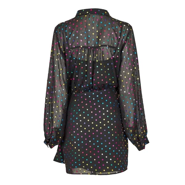 Never Fully Dressed Dam/Dam Miley Prickig Skir Omlottklänning Black 10 UK
