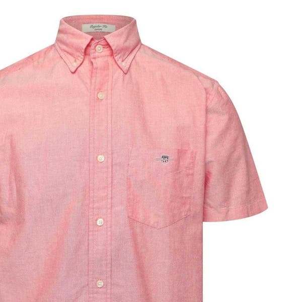 Gant Herr Klassisk Regular Skjorta M Sunset Pink Sunset Pink M