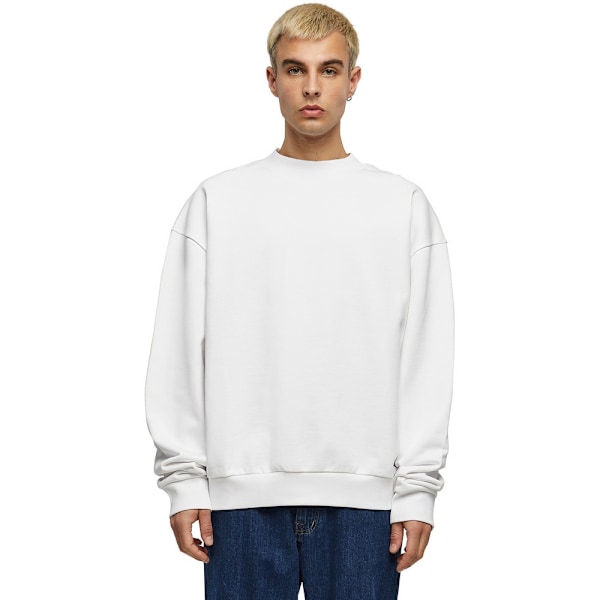 Bygg ditt varumärke Herr Ultra Heavy Crew Neck Sweatshirt S Vit White S