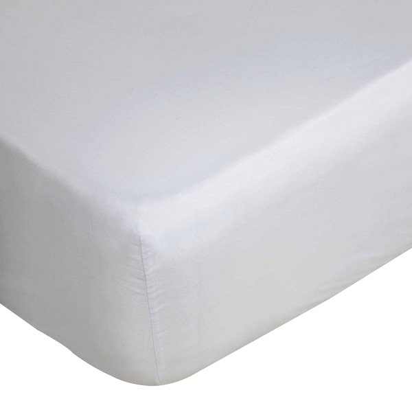 Belledorm Cotton Sateen 1000 trådar Extra Deep Fitted She White Single