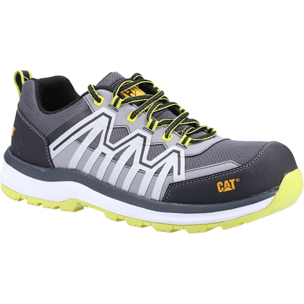 Caterpillar Unisex Adult Charge Läder Säkerhetsskor 6 UK Lime Grön/Svart/Vit Lime Green/Black/White 6 UK
