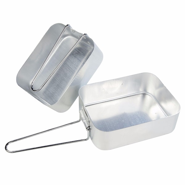 Regatta Great Outdoors Camping Mess Tin Set One Size Silver Silver One Size