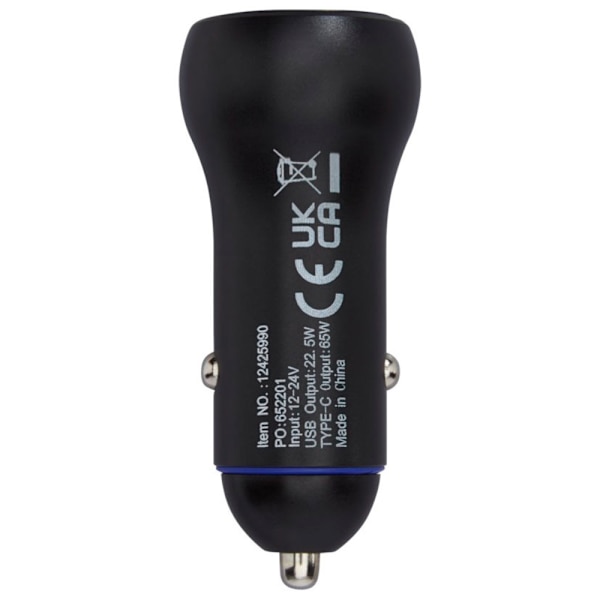 Tekio Pilot USB-billaddare för bil, en storlek, enfärgad svart Solid Black One Size