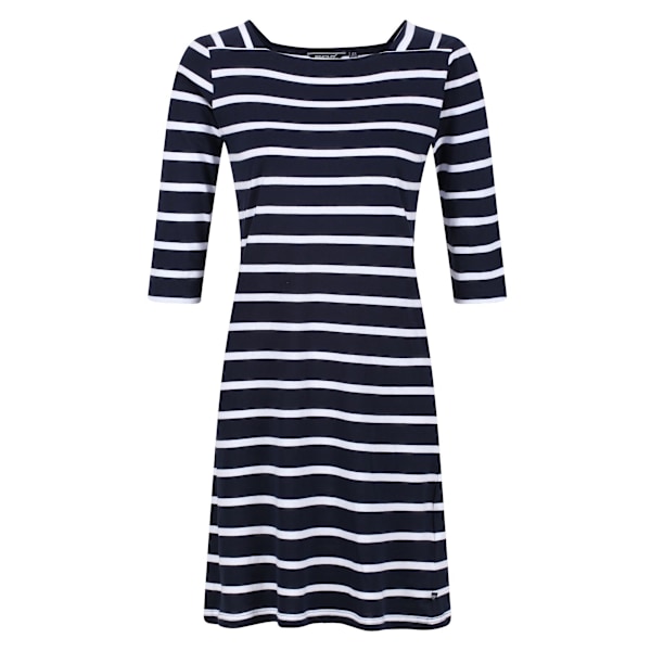 Regatta Dam/Kvinnor Paislee Stripe Casual Klänning 12 UK Marin/Vit Navy/White 12 UK