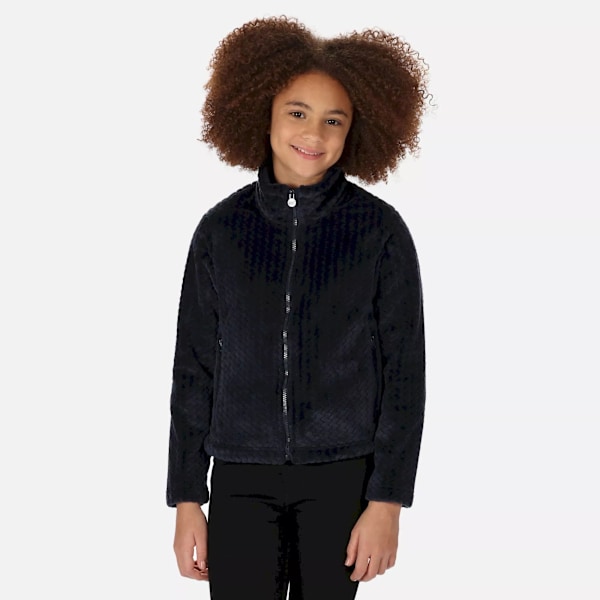 Regatta Barn/Barn Kallye Ripple Fleece Jacka 7-8 År Marinblå Navy 7-8 Years