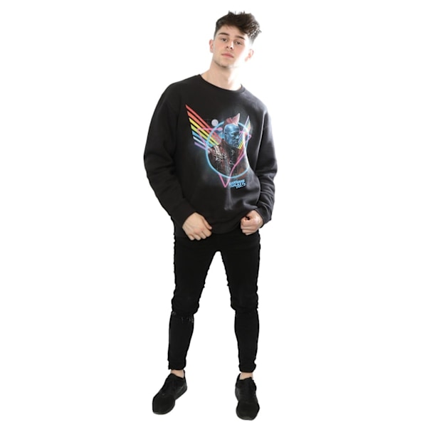 Marvel Herr Guardians Of The Galaxy Neon Yondu Sweatshirt 3XL B Black 3XL